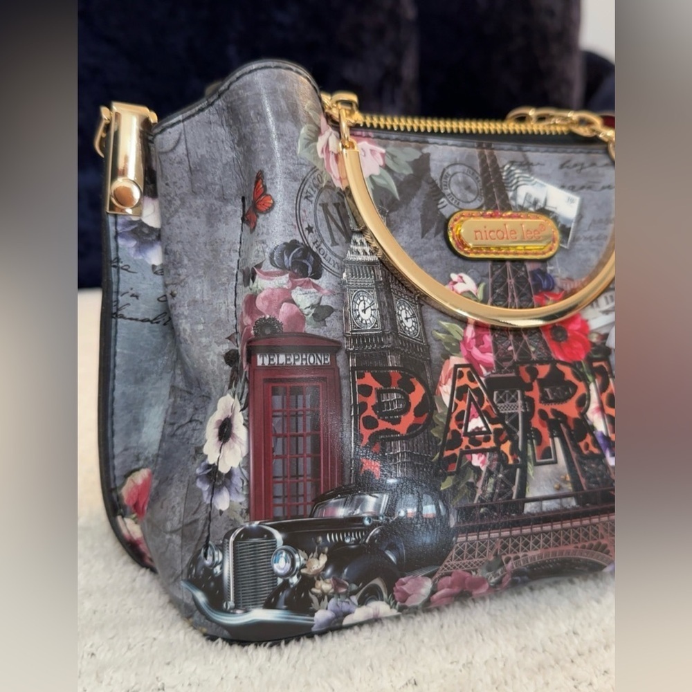 Nicole Lee Paris In Fall Bag Special Edition Handbag And Crossbody Bag ๐๐ - Picture 6 of 14